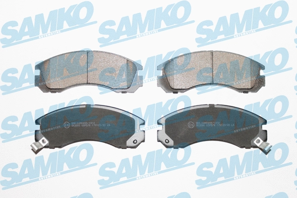 Brake Pad Set, disc brake (5SP578)