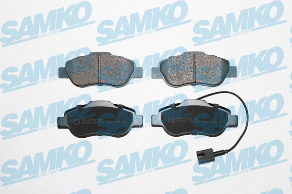 Brake Pad Set, disc brake (5SP1263)
