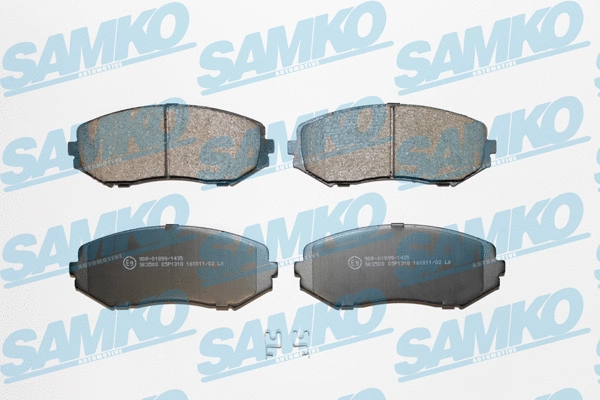 Brake Pad Set, disc brake (5SP1318)