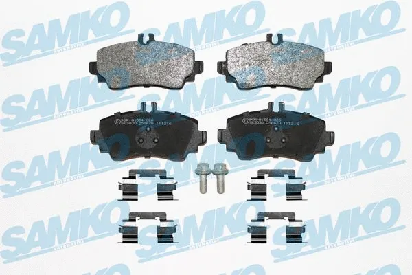 Brake Pad Set, disc brake (5SP670K)