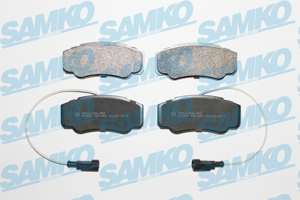 Brake Pad Set, disc brake (5SP1662)