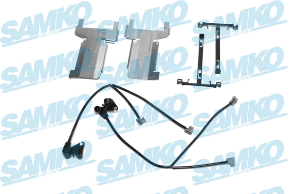 Warning Contact, brake pad wear (KS0175)