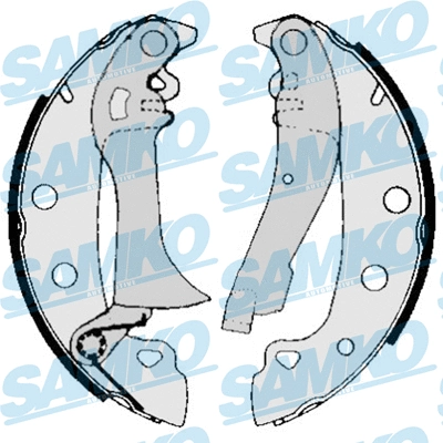 Brake Shoe Set (80720)