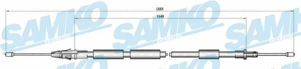 Cable Pull, parking brake (C0106B)