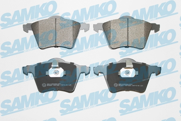 Brake Pad Set, disc brake (5SP1525)