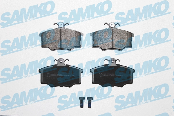Brake Pad Set, disc brake (5SP187)