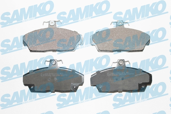 Brake Pad Set, disc brake (5SP1034)