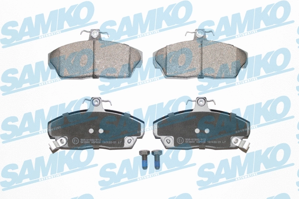 Brake Pad Set, disc brake (5SP430)