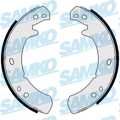 Brake Shoe Set, parking brake (81029)