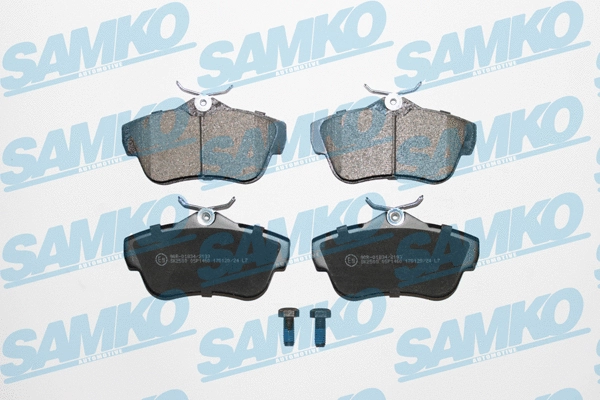 Brake Pad Set, disc brake (5SP1460)
