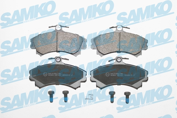 Brake Pad Set, disc brake (5SP1221)