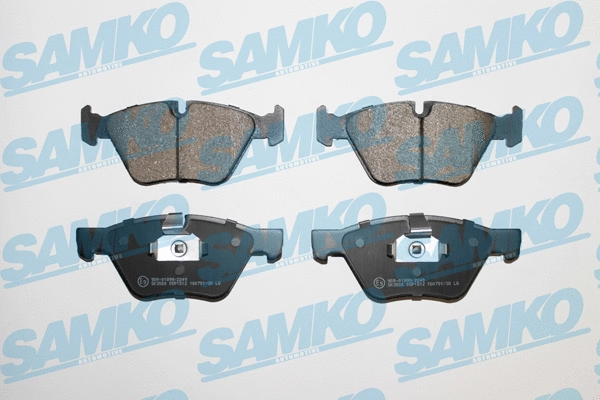 Brake Pad Set, disc brake (5SP1512)