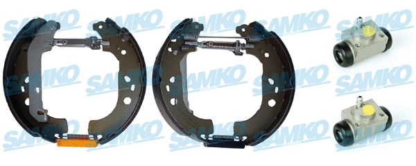 Brake Shoe Set (KEG616)