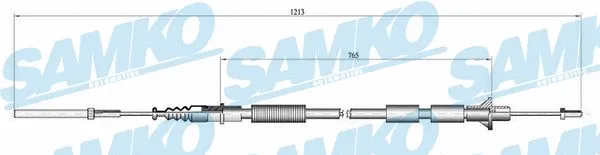 Cable Pull, clutch control (C0130C)