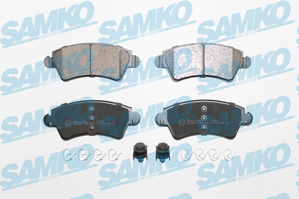 Brake Pad Set, disc brake (5SP1105)