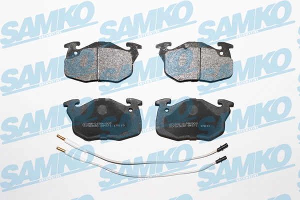 Brake Pad Set, disc brake (5SP271)