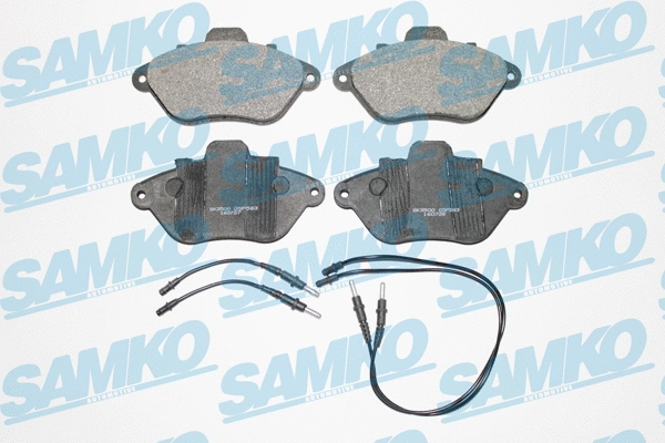 Brake Pad Set, disc brake (5SP583)