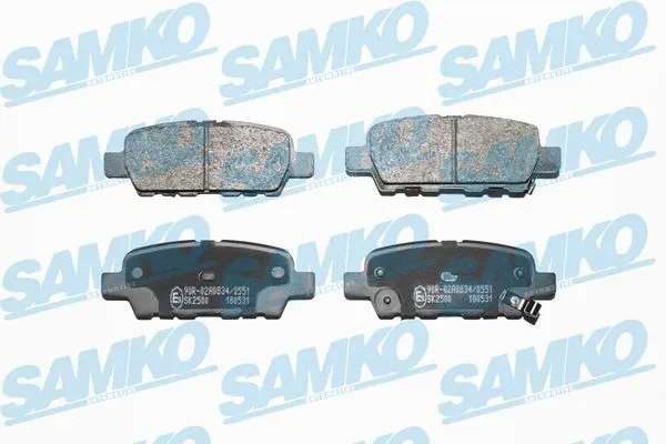 Brake Pad Set, disc brake (5SP1862)