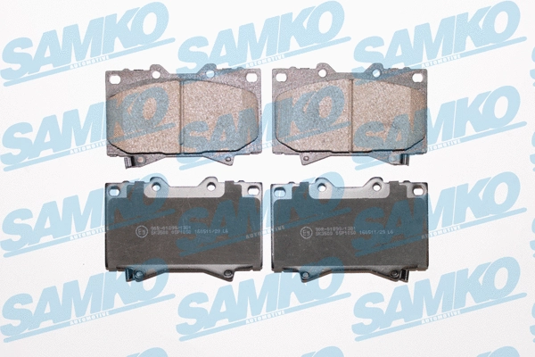 Brake Pad Set, disc brake (5SP1050)