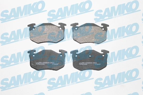 Brake Pad Set, disc brake (5SP275)