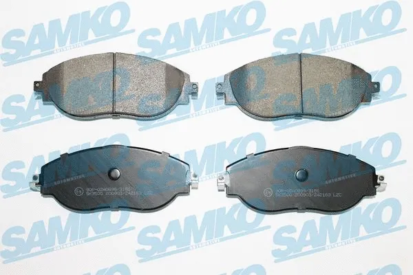 Brake Pad Set, disc brake (5SP2163)