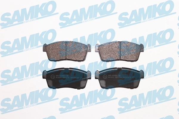 Brake Pad Set, disc brake (5SP1110)