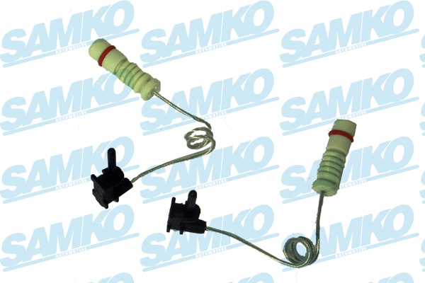 Warning Contact, brake pad wear (KS0068)