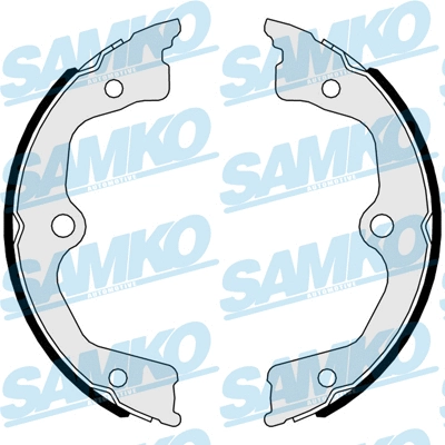 Brake Shoe Set, parking brake (81114)