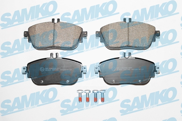Brake Pad Set, disc brake (5SP1781)
