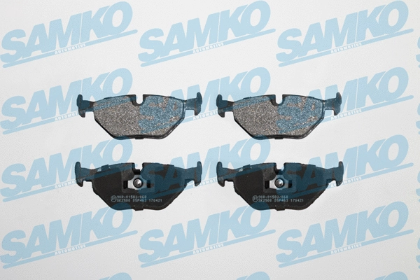 Brake Pad Set, disc brake (5SP463)