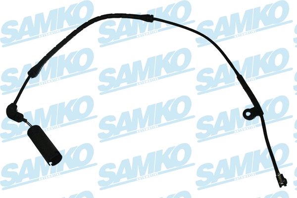 Warning Contact, brake pad wear (KS0052)