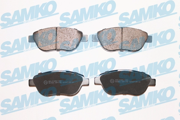 Brake Pad Set, disc brake (5SP1192)