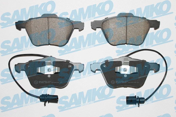 Brake Pad Set, disc brake (5SP971)