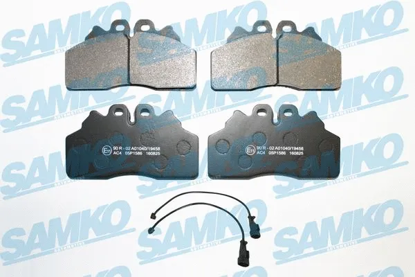 Brake Pad Set, disc brake (5SP1586A)