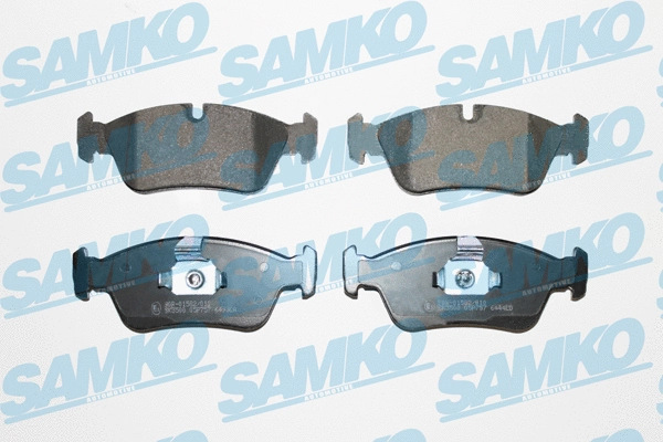 Brake Pad Set, disc brake (5SP757)