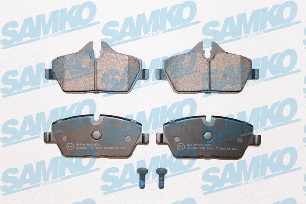Brake Pad Set, disc brake (5SP1241)