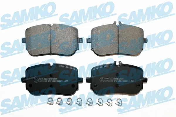Brake Pad Set, disc brake (5SP2275)