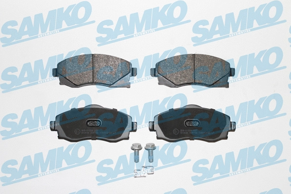 Brake Pad Set, disc brake (5SP758)
