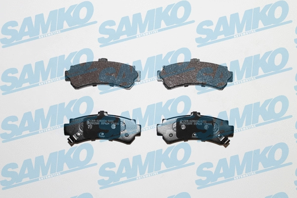 Brake Pad Set, disc brake (5SP624)
