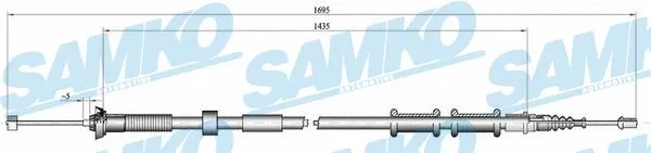 Cable Pull, parking brake (C0180B)