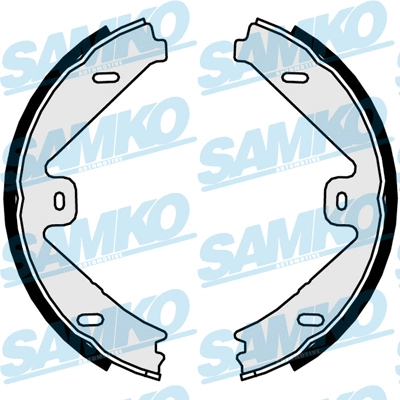 Brake Shoe Set, parking brake (89840)