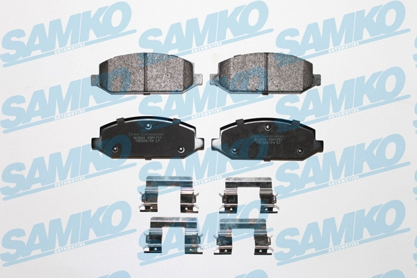 Brake Pad Set, disc brake (5SP1711)