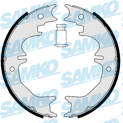 Brake Shoe Set, parking brake (88850)