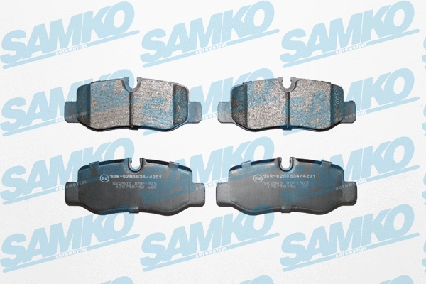 Brake Pad Set, disc brake (5SP1905)