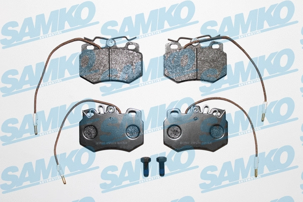 Brake Pad Set, disc brake (5SP274)