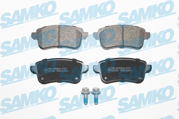 Brake Pad Set, disc brake (5SP2014)