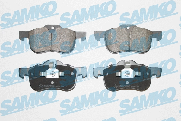 Brake Pad Set, disc brake (5SP952)