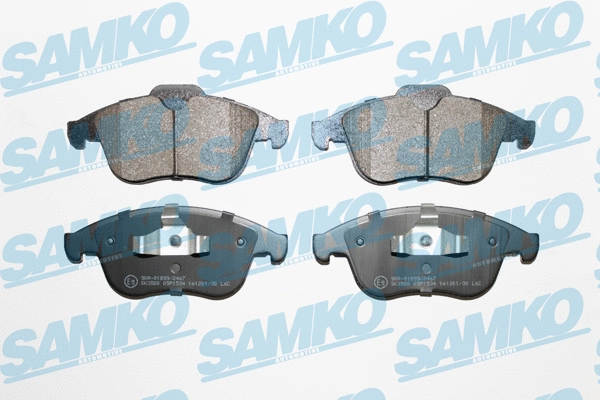 Brake Pad Set, disc brake (5SP1534)