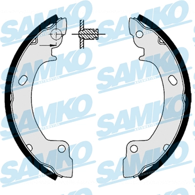 Brake Shoe Set (86410)