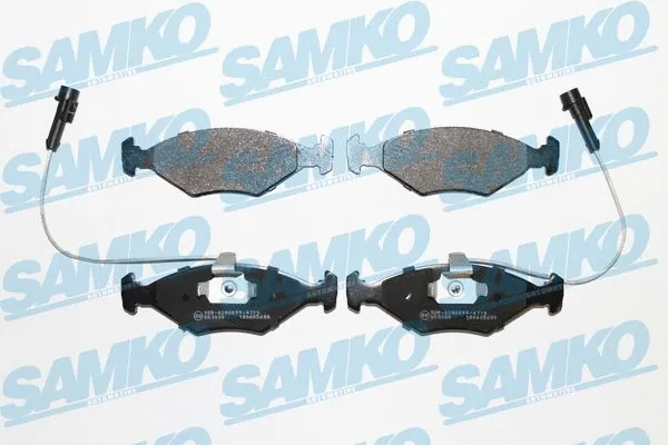 Brake Pad Set, disc brake (5SP680)